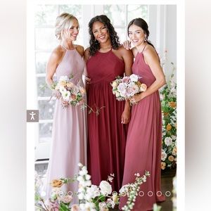 Revelry Mackenzie Chiffon Dress